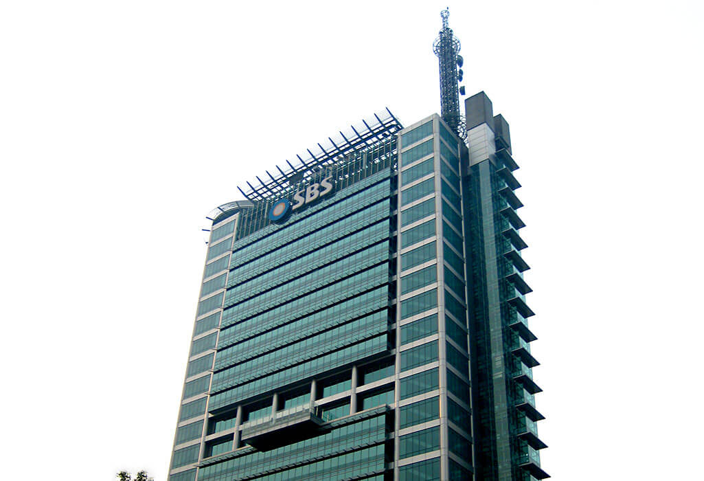 SBS 목동 본사 사옥 한국